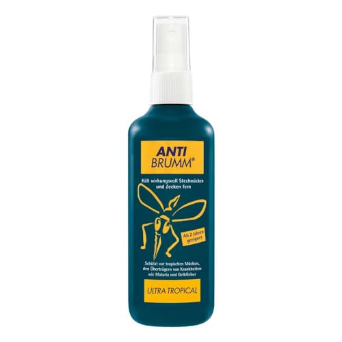 Anti Brumm Ultra Tropical Pumpspray, 75 ml: Insekten-Repellent für effektiven Schutz gegen Mücken und Zecken, Mückenspray mit DEET