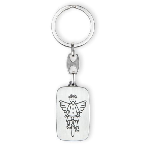 Fritz Cox Schutzengel Schlüsselanhänger Willy mit Text „Ein Engel soll...