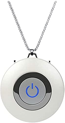 Sanyipace Portable Mini Air Purifier, Personal Air Purifier Necklace, USB Portable Air Purifier for Kids And Adults (White)'