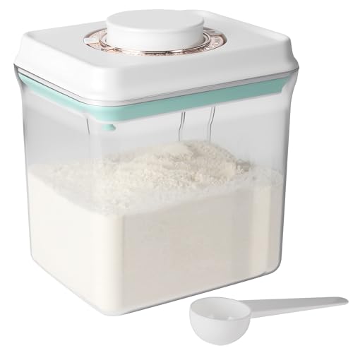 Récipient de lait en poudre boite lait en poudre bebe portable, étanche et hermétique de 1800 ml...