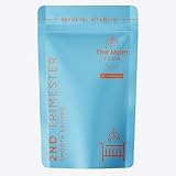 Pregnancy Vitamins – 2nd Trimester – Support for Energy, Immunity & Baby Growth Weeks 13 to 27 – Prenatal Multivitamin with Iron, B Vitamins, Inositol & Lutein – 30 Vegan Capsules – 1 Month Supply