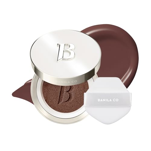 Image of BANILA CO Covericious Cover Cushion - Long-Wear Matte, 40C COCOA (0.49 oz) | Pore Blurring & Seamless Finish | Up to 100HR Long-Wear Matte Foundation | 20 Inclusive Shades | Korean Cushion Foundation
