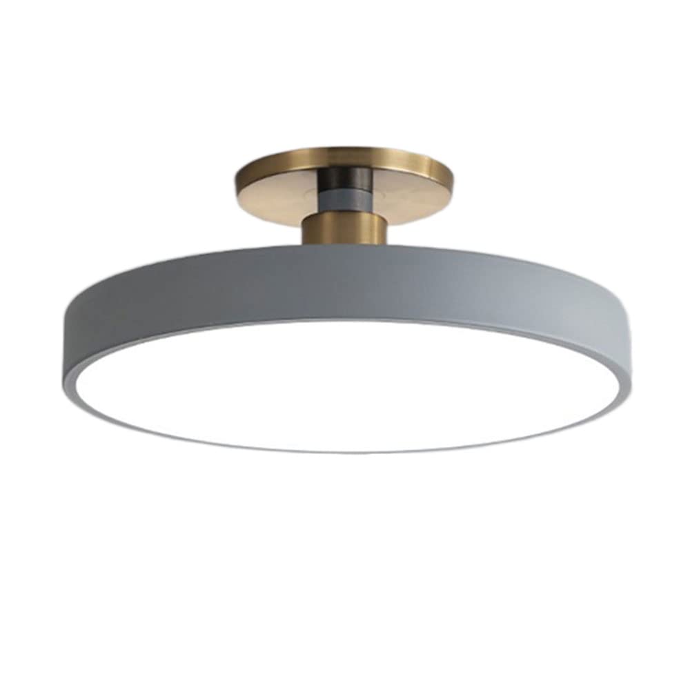 SHUANGZ Circle Ceiling Lights LED Ceiling Lamp 3 Color Temperatures In One Embedded Installation Corridor Decorative Lighting Easy To Install Lighting Fixture Simple Acrylic Bedroom Study Lamp