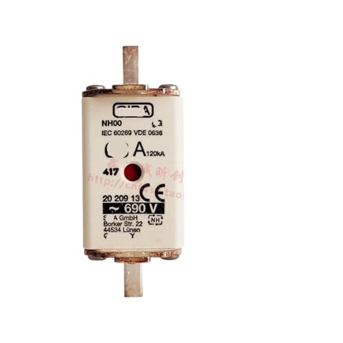 Fusible NH00 690V 100A pour éolienne et protection des réseaux électriques industriels