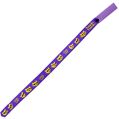 Collier pour chat violet Beastie Band confortable et reglable en neoprene - 2