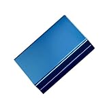 Tragbares Zigarettenetui mit Klappdeckel for 20 schmale Zigaretten, Zigarettenschachteln for Männer und Frauen Reibungslose Bedienung(Bleu)