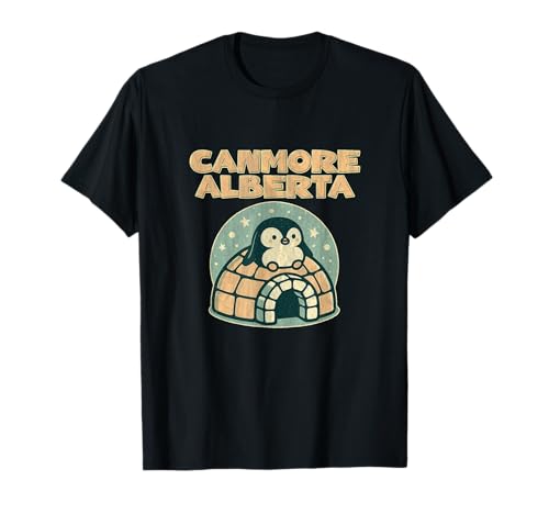 Canmore Alberta Canadá - Lindo pingüino Camiseta