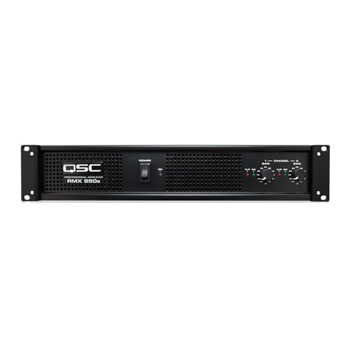 アンプ QSC PROFESSIONAL POWER AMPLIFIER RMX 850 Open Box QSC RMX 850 Power Amp | Guitar Center