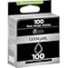 Lexmark 100 Series Ink Cartridges - Set of 4 Colors (Black, Cyan, Magenta, Yellow)