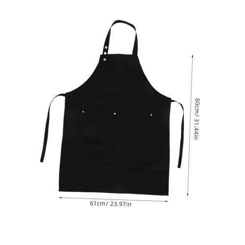 Tablier coiffeur imperméable avec compartiments pour travailler au sec