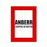 foto capitale burkina faso Cantidad del paquete: 1 marco Marco de fotos rojo de Canberra, la capital de Austrialia