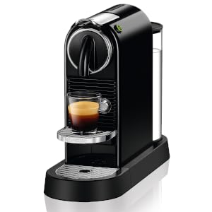 NESPRESSO エスプレッソマシン「CitiZ」 Nespresso CitiZ Espresso Machine by De'Longhi, Black