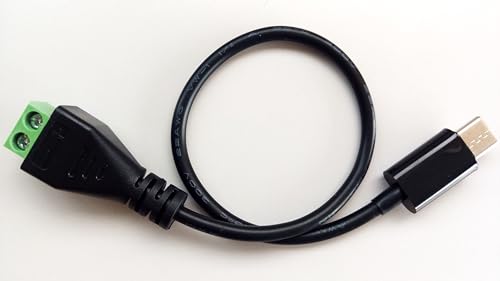 �^�[�~�i���u���b�N 2�s���R�l�N�^�o�� USB PD �g���K�[ �V���[�g�P�[�u�� (20V)