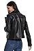 Fahsyee Women's Faux Leather Jackets - Moto Biker Motocycle PU Zipper Coat Lightweight Blazer Vegan Black S