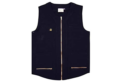Image of King Midas Empire Barber Vest, Men's Hair Water And Water Repellent Vest For Barbers