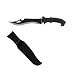 Whetstone Tactical Bowie Knife with Ergonomic Handle and Sheath– Survival Fixed Blade Full Tang Stainless Steel Hunting, Camping, Fishing Knife