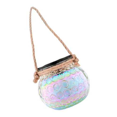 jojofuny luz de tarro de albañil cerca tapa banda luces solares de tarro de albañil estanque candeeiro suspenso lamparas colgantes luz del patio luces de hadas cuerda de Colorful