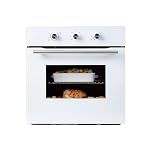 Cookology COF600WH 60cm White Built-in Single Electric Fan Forced Oven & timer