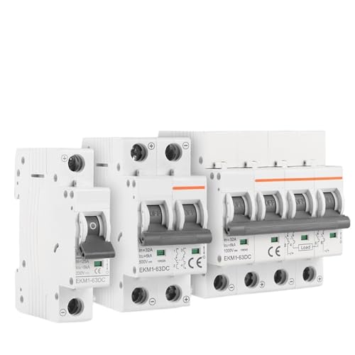 Disjoncteur 4P 1000V CC EKM1-63DC 32A avec haut pouvoir de coupure 6KA