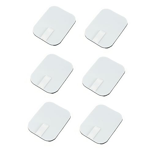 VALICLUD 6Piezas Silicona Autoadhesivos Unidades de de Hidrogel para Masaje Compatibles con Electroestimuladores