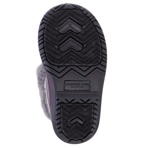 LONDON FOG Girls Toddler Tottenham Cold Weather Snow Boot4