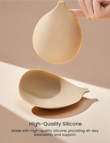 Seamless Push Up Sticky Bra Silicone Nipple Covers for Women Adhesive Bra Travel-Friendly Pack-Flat Bras2