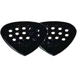 Pick Boy Médiators Plectrum/Pick Pos-A-Grip, Carbone-Nylon, 0,70 mm, moyen, noir, 12 pièces - Les Beatles, Paul McCartney, John Lennon, RIngo Starr, George Harrison