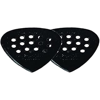 Pick Boy Médiators Plectrum/Pick Pos-A-Grip, Carbone-Nylon, 0,70 mm, moyen, noir, 12 pièces - Les Beatles, Paul McCartney, John Lennon, RIngo Starr, George Harrison