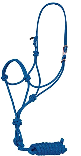 Mustang Easy-On Rope Halter Black