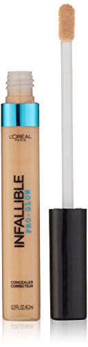 L'Oreal Paris Cosmetics Infallible Pro Glow Concealer, Creamy Natural, 0.21 Ounce