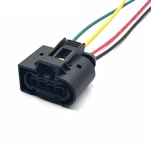 Enchufe arnés conector de 4 pines impermeable para reparación de bobina 4