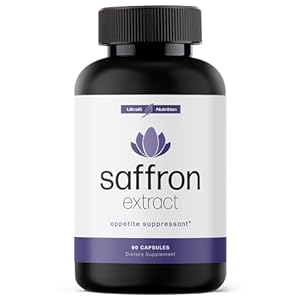 Pure Saffron Extract – Appetite Suppressant for Weight Loss Women & Men – Natural Hunger & Craving Control Supplement – Saffron Supplements for Energy & Mood Lift – 90 Capsules – Made in USA