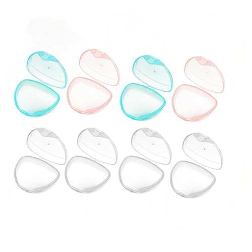 8 Pcs Baby Dummy Case Pacifier Case Pacifier Holder Storage Box BPA-Free Dummy Container Pacifier Case Soother Pod Pacifier Holder Box for Kids Baby Travel Home