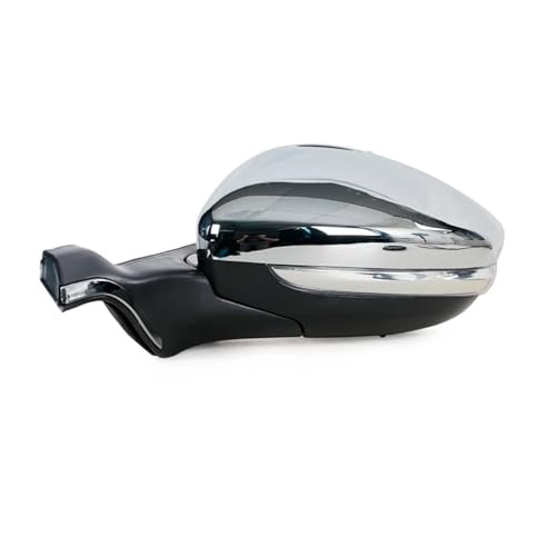 Rétroviseur Peugeot 2008 gauche coque électroplate chrome brillant 2014-2018