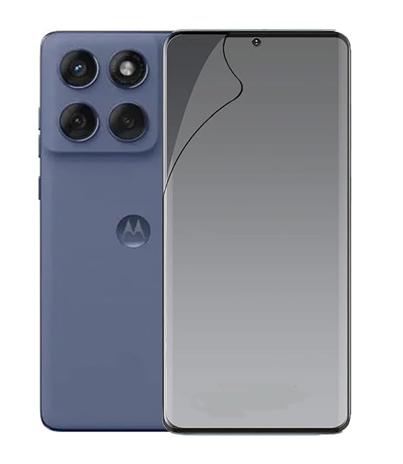 Image of Blacksheep High Sensitivity Hydrogel Screen Protector Compatible with Motorola Edge 60 Fusion 5G, Motorola Edge 60 Pro 5G, Motorola Edge 60 5G Matte Transparent Soft TPU Protective Film [Fingerprint Unlock Compatible] [Clear HD]