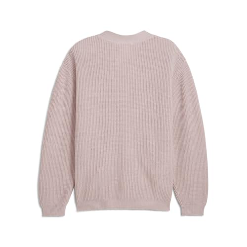 PUMA Mens Mmq V-Neck Cardigan Athletic Outerwear Casual Button Up - Pink2