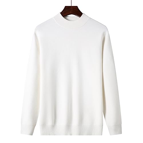 Men's Half Turtleneck Wool Sweater Autumn and Winter Warm Pullover Male Clothes4