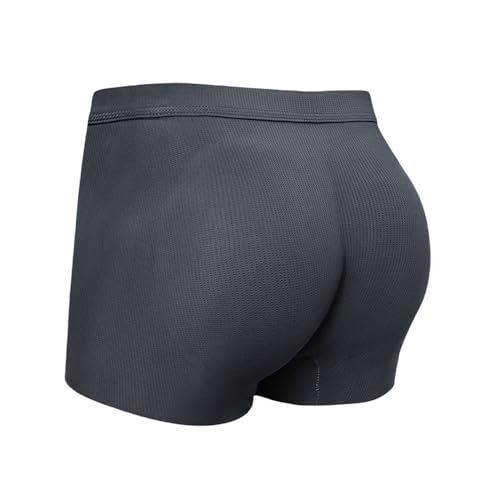ONEFIT Men's Boxer Briefs Underwear Body Shaper Enhancing Butt Lifter Shapewear with Padded Underpant