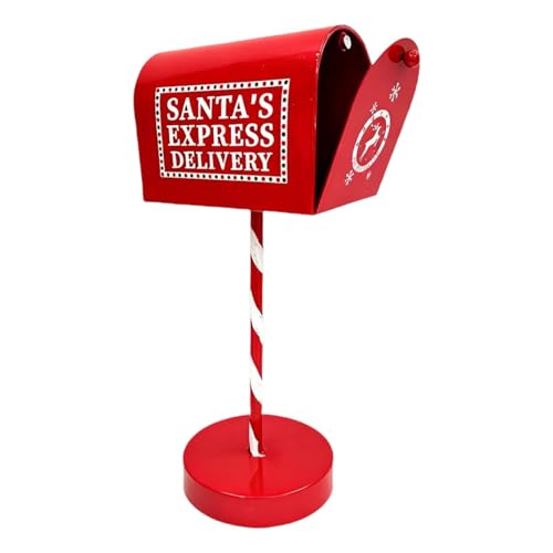 Milageto Weihnachtsbriefkasten-Dekoration, Weihnachtsmann-Briefkasten,...