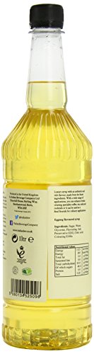 Simply Eggnog Syrup, Vegan & Nut Free Flavoured Syrup for Coffee, Cocktails & Baking (1 Litre)