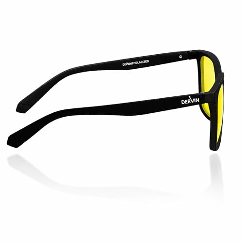 Image of Dervin UV Protected Yellow Lens Driving Polarized Sunglasses for Men & Women