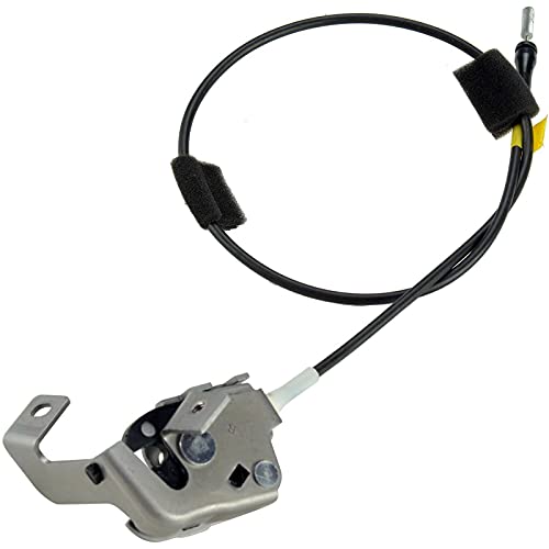 Image of YHTAUTO | Right Side Door Lock Latch Actuator with Cable | Replacement for 1997-2003 Ford F-150 2004 F-150 Heritage 1997-1999 F-250 Extended Cab Pickup, Rear Upper