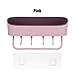 Produktbild Punch-free Kunststoff Badezimmer Abflussregal Duschgel Shampoo Halter Aufbewahrungsregal Organizer Home Decoration Badezimmerzubehör, rosa, Russische Föderation