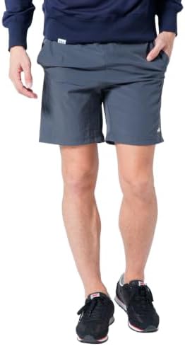 （07:00時点） [フィラ] ハーフパンツ 軽量 ストレッチ 紫外線遮蔽率90％以上 シンプル ロゴデザイン メンズ 419357 CGY L