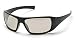 Pyramex Goliath Safety Eyewear, Black Frame, Indoor/Outdoor Mirror Lens