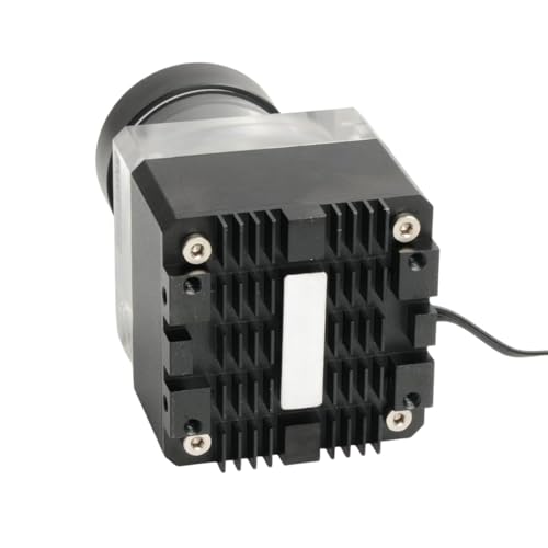 Image of dracaena.io High Flow 650L /H PC Water Pump Combo with Colorful LED and 370ml 300mm (11.8in) Reservoir - 12W, 0.7A, 65mm x 65mm x 365mm (2.6 x 2.6 x 14.4in), Black