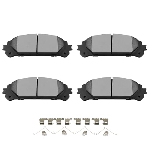 Image of SCITOO D1324-9108 Disc Brake Pads Sets Front Ceramic Brake Pads w /Hardware | For Lexus 2010-2025,For Subaru 2023-2024,For Toyota 2008-2025