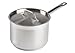 Winco Heavy-Duty Stainless Steel Sauce Pan with Cover, 4.5 Quart