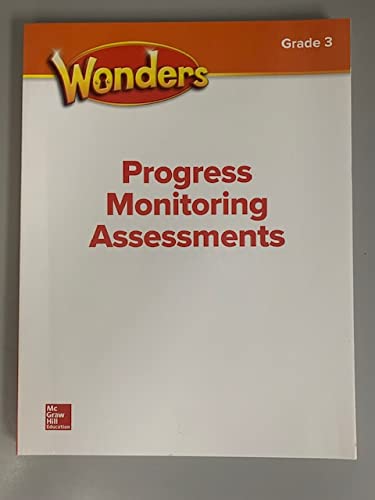 Reading Wonders Grade 3 Progress Monitoring Assessments (ELEMENTARY CORE READING)