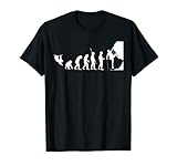 Kletter Evolution Boulder Klettern Bergsteigen Bergsteiger T-Shirt